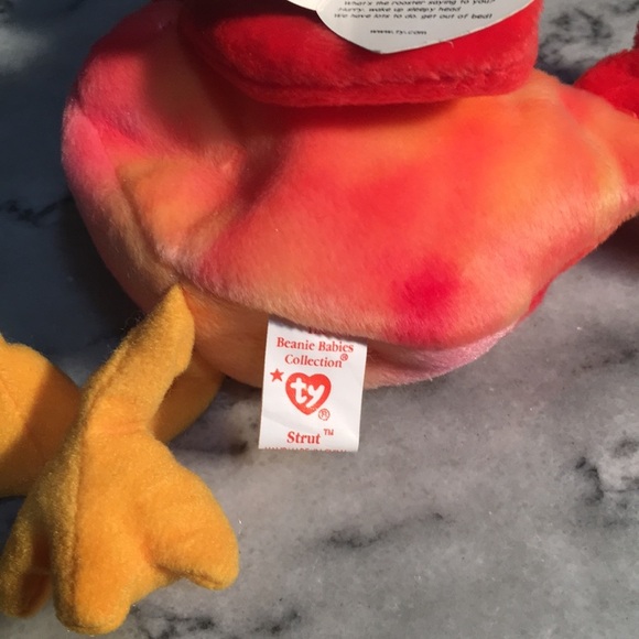 Ty Beanie babies, Strut the Rooster (4171) - Picture 4 of 4